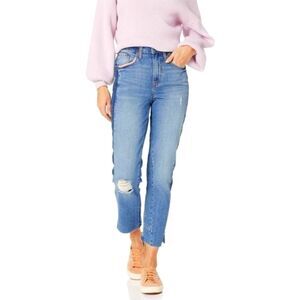 Anthropologie 《Ella Moss》 High Waist  2-Tone Jean